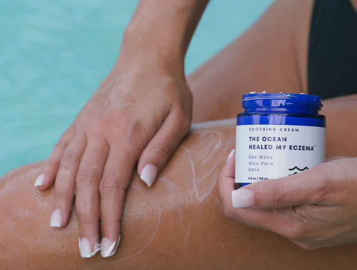 Apply on damp skin