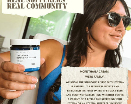 The Ocean Healed My Eczema™ - Soothing Cream - HealedByTheOcean