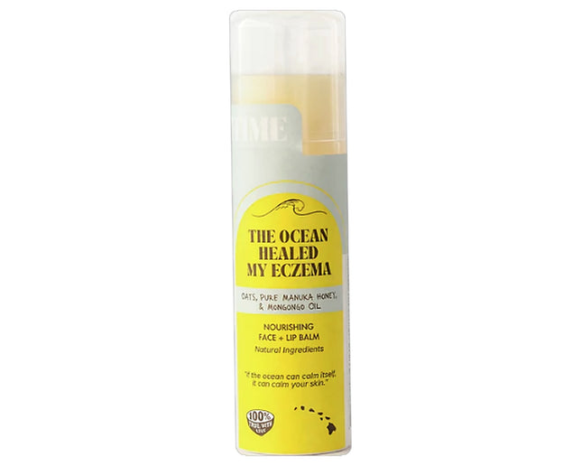 Healed By The Ocean™ - Mongongo Moisturizing Lip Balm for Dry, Sensitive, Eczema Prone Lips and Face