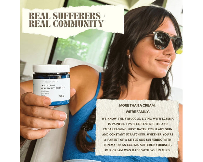The Ocean Healed My Eczema™ - Soothing Cream - HealedByTheOcean